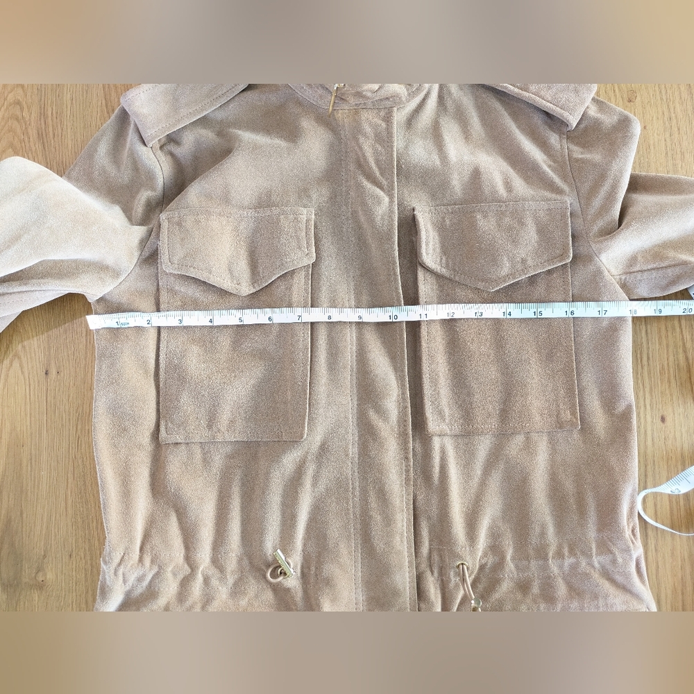 Michael Kors Suede Safari Jacket - Picture 12 of 15